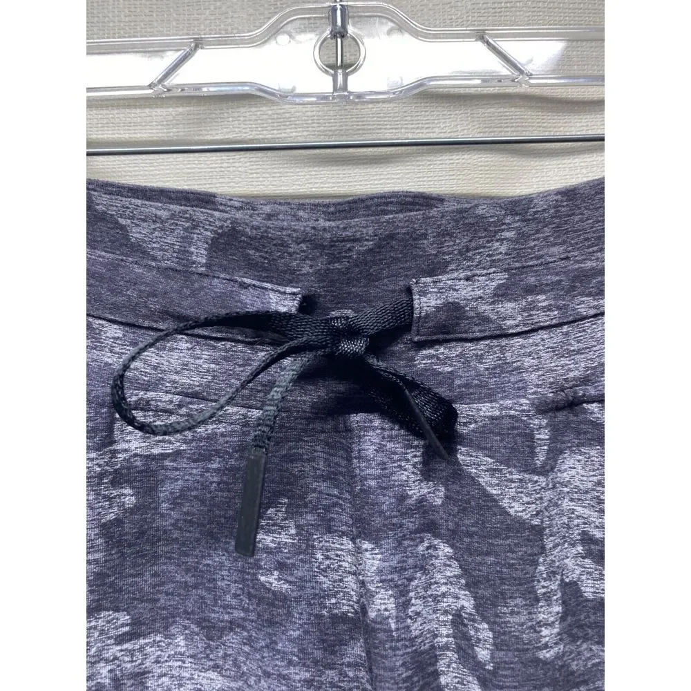Lululemon Joggers Ready To Rulu Pant Camo Sz 4 Black Gray Athletic‎ Drawstring - Picture 3 of 5